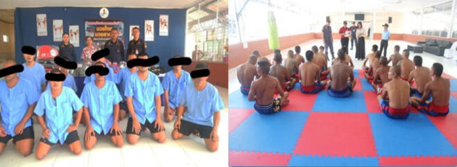 RHLS Holding - Supporting boxing activities at Pra Yom Sor Binlah Gym, Pak Panang Prison On April 11, 2025 RHLS Holding - Supporting boxing activities at Chon Buri Institution for Female Offenders On March 17, 2025