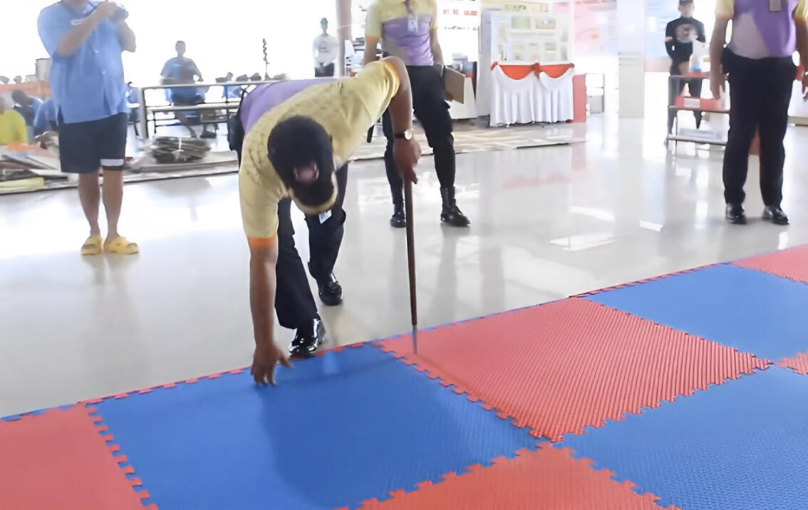 Supporting boxing activities at Rayong Central Prison On Febuary 11, 2025 Supporting boxing activities at Rayong Central Prison On Febuary 11, 2025