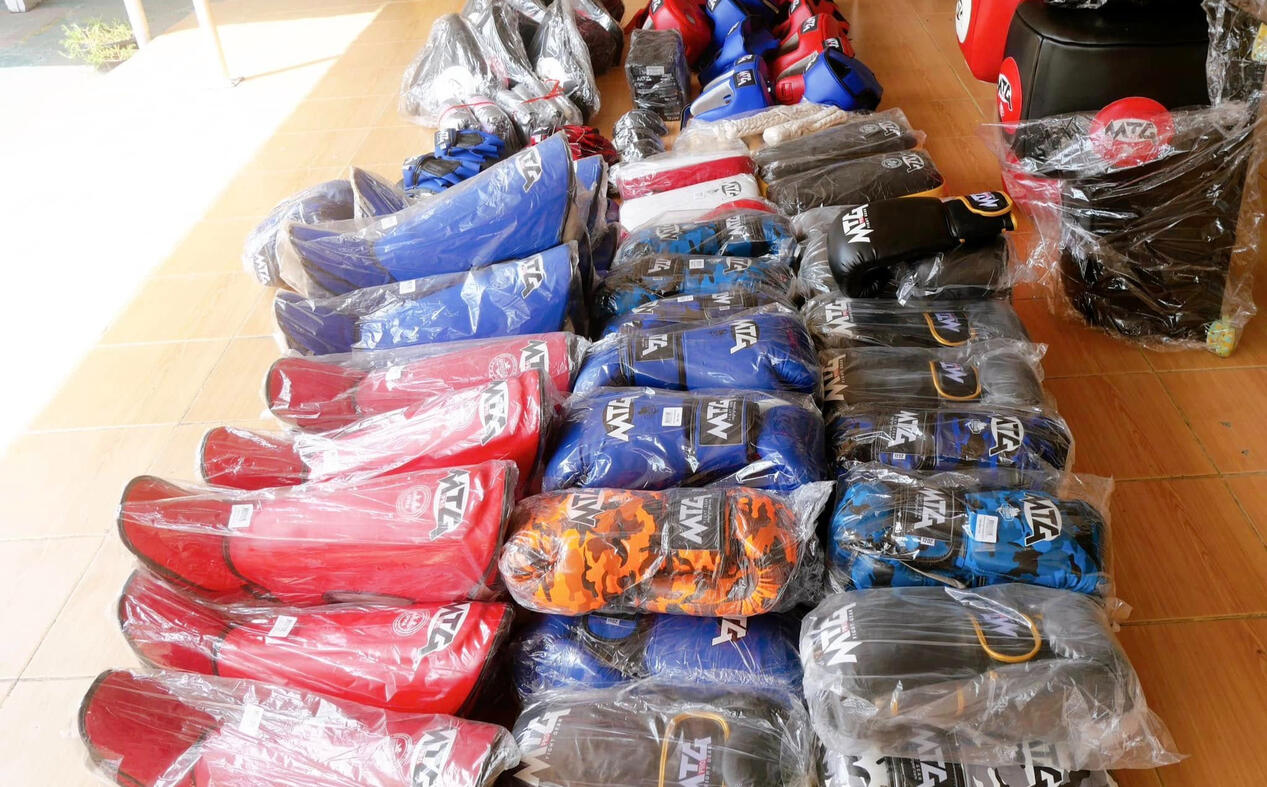 Supporting boxing activities at Ayutthaya Youth Correctional Institution On MArch 6, 2025 Supporting boxing activities at Ayutthaya Youth Correctional Institution On Febuary 20, 2025