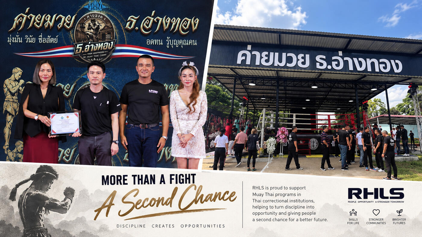 RHLS Holding-From Behind Bars to the Ring: When Muay Thai Becomes a Second Chance RHLS Holding-From Behind Bars to the Ring: When Muay Thai Becomes a Second Chance