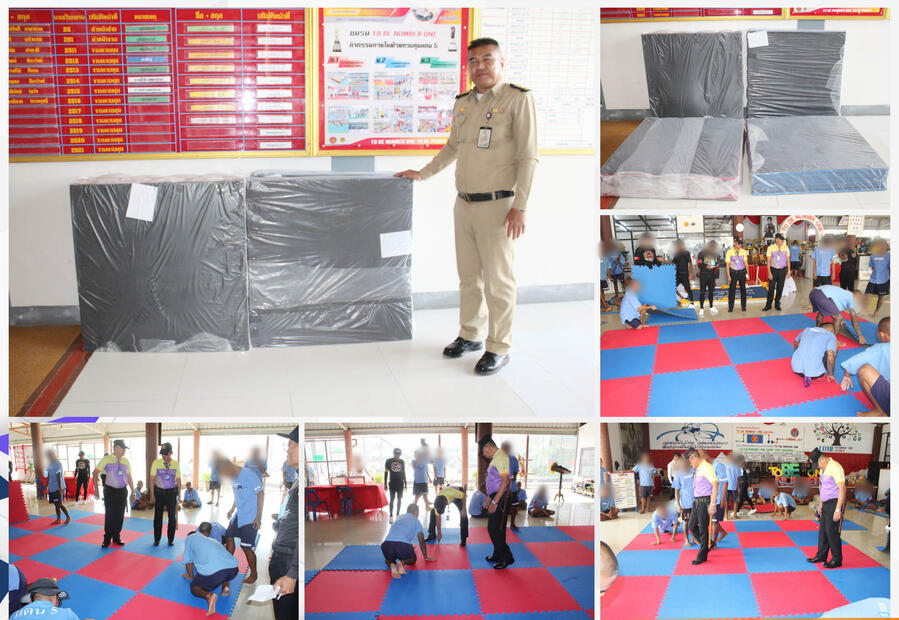 RHLS HOLDING - Supporting boxing activities at the Rayong central prison