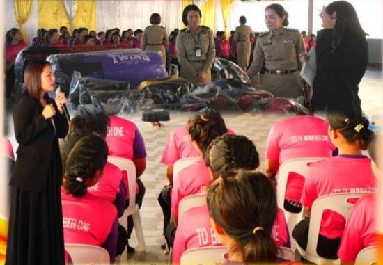 RHLS HOLDING - Supporting boxing activities at Chon Buri Institution for Female Offenders RHLS HOLDING - Supporting boxing activities at Chon Buri Institution for Female Offenders