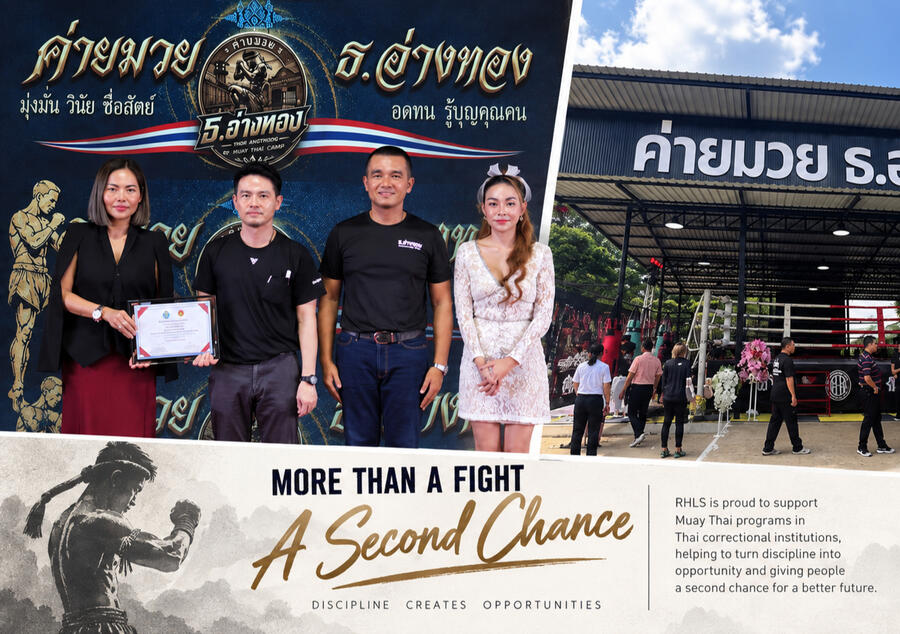 From Behind Bars to the Ring: When Muay Thai Becomes a Second Chance RHLS HOLDING - From Behind Bars to the Ring: When Muay Thai Becomes a Second Chance
